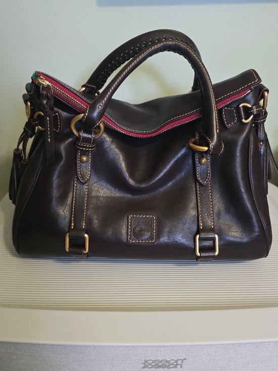 Dooney & Bourke Handbags - Pre-Loved  Dooney & Burke Florentine Large Satchel